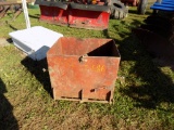 3pt Counter Weight Box (was lot 1842)