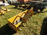 King Cutter 3Pt Box Blade w/ Rippers 6'