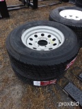 (2) New 225/75/16 6-Lug Mtd Trlr Tires (2 x Bid Price)