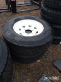 (2) New 225/75/16 6-Lug Mtd Trlr Tires (2 x Bid Price)