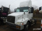 2003 Volvo S/A Day Cab Tractor, Detroit Series 60 Eng, 370 HP, RT14609A 9-S