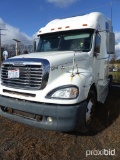 2007 Freightliner, Sleeper, White, TMU