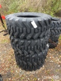 (4) New 12-16.5 SSL Tires (4 x Bid Price)