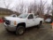 2013 Chevrolet 2500, Reg. Cab, White, 6.0, V8 Auto Trans., 4x4 w/ Boss 8' 2