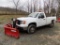 2012 GMC 2500, Reg. Cab, White,, 6.0, V8 Auto Trans. 4x4 w/ Boss 8'2'' Powe