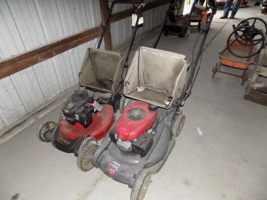 Toro 140CC Pushmower & Honda HRX217 Mower SEIZED MOTOR