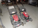 (2) Honda HRX 217 Pushmowers, 1 is for Parts, 1 Leaks Oil