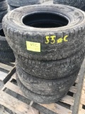(4) LT275/70R18 Good Wrangler Kevlar Tires (Used) Load Range E