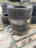 (4) LT 275/70R18 Master Craft Courser AXT Tires (Used) Road Range E
