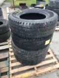 (4) LT265/70R17 Bridgestone Duravis M700 Tires (Used) Load Range E