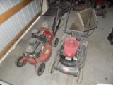 Honda Hrx 217 Mower & Exmark Pushmower