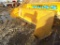 10' Skidsteer Attach Snowpusher Yellow