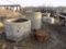 (6) Concrete Sewer Containers (Drywalls)