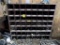 (SOLD AFTER LOT 85!)Brown 56 Compartment Bolt Bin w/ Lrg. Qty of Hardware &