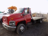 2006 GMC C6500 Roll Back, Red, Diesel Engine, 21' Kilar Aluminum Body w/ Wi