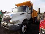 2008 International 4400 DT570 Engine Dump Truck, T/A, Automatic Airbrakes,