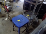 (SOLD AFTER LOT 85!)(3) Metal Shop Stools