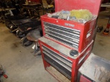 Craftsman 2 Tier Tool Box w. Misc Tools, 8 Drawers