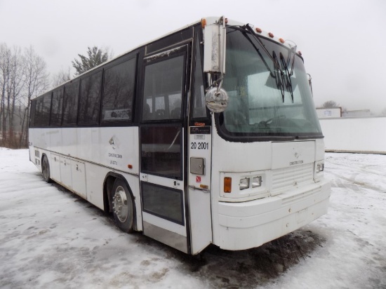 1993 Metro Trans Diesel Tour Bus, Bathroom, 35 Seats, Overhead & Underbus S