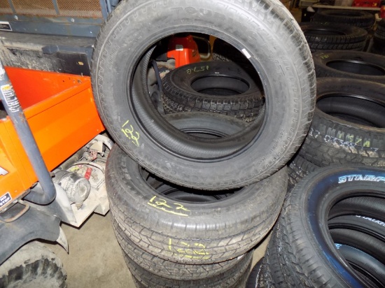 (5) Back Country 245/60/R18 Tires