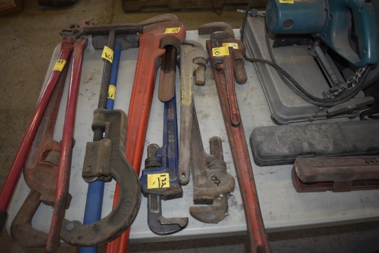 Vise Grip, 24'', Pipe Wrench, Rigdid & The Ridge Pipe Wrenches