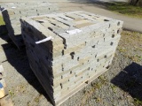 Bluestone, Thermaled, Stacked, 2'' x 4'' Snapped Veneer, 2 Ton Pallet, Sold