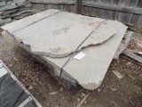 Heavy Natural Cleft / Irregular Slabs 3'' - 4'' - Sold by Pallet