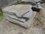 Pallet of 2'' - 3'' Large Flat Stepping Stones / Irregular - Sold by Pallet
