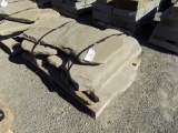 Pallet of Lg. Tumbled Garden Steppers, Sold by Pallet