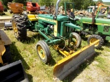 JD 420 With Snow Blade & Chains, 705.6? Hrs., Yr 1955 (3268)