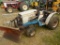 Mitsubishi MT160 Compact Tractor, 3-Cyl, Dsl, w/Homemade Snowplow Attached