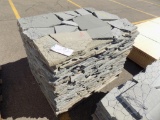 Pallet Of 1'' Thermaled Colonial Wall Stone (434) (3122)