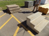 (2) Sets of Concrete Steps    (3203)