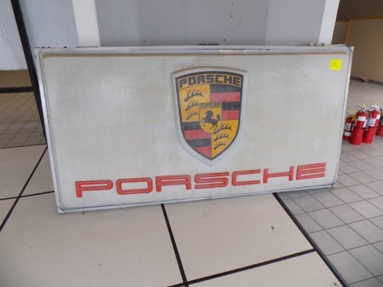 Porsche Light-up Signs