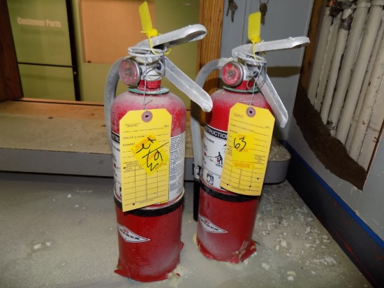 (2) Fire Extinguishers (Selling As Group)