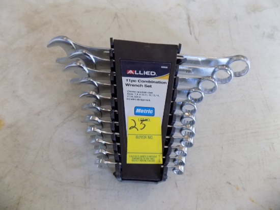 New Allied 11-Pc Metric Wrench Set