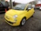 2012 Fiat 500, Auto, Sunroof, Yellow, 117,623 Mi, Vin# 3C3CFFCR5CT118758 -