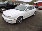 2004 Jaguar X-Type, AWD, 3.0, Auto, Leather, Sunroof, White, 101,481 Mi, Vi