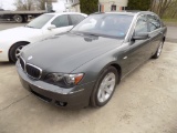 2006 BMW 750LI, Auto, Leather, Nav., Sunroof, Dk. Grey, 115,842 Mi., Vin #: