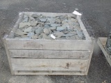 Basket Of Tumbled Flat Landscape Stones - Sold By The Pallet