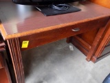 Wood 43'' Table w/ Drawer