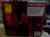 New Craftsman 30' Retractable Extension Cord Reel w/ Cord