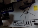 Kobalt 7'' Sliding Tile Saw w/ Stand - Box Has Been Opened - Complete?  *RE
