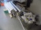 Lg Grp of PVC pipe on Floor - Asst. Sizes & Types w/Pex Tubing in Tubes on
