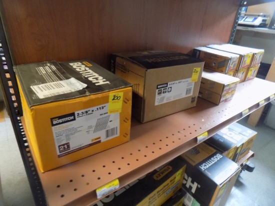(2) Cases & (3) Boxes of Asst. Bostitch  Framing Nails