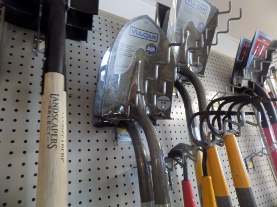 (2) Vulcan Pointed Shovels, Heavy Duty, w/Fiberglass Handles (2 x Bid Price