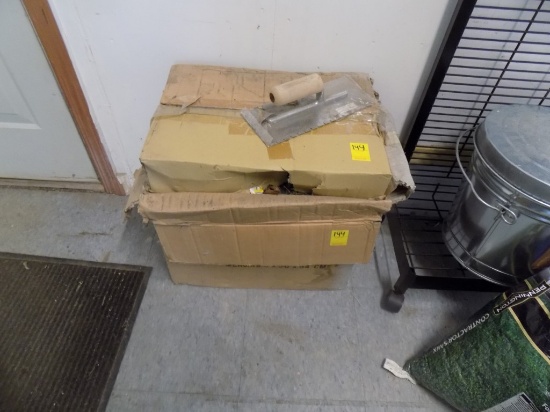 (3) Boxes of New Trowels