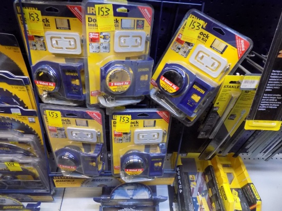 (5) Irwin Door Lock Installation Tools