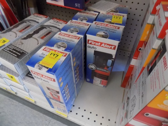 (8) First Alert Auto Fire Extinguishers (8 x Bid Price)