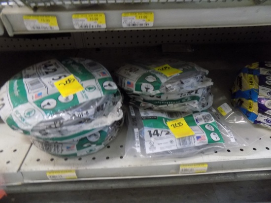 (6) Rolls of UFB 14/2 Outdoor Wire, 275' Total